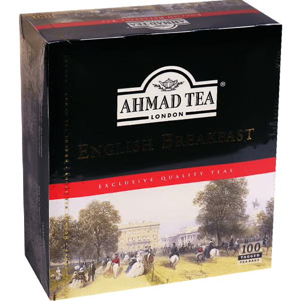 Ahmad Tea English No.1 (100x2gr) 12x  شاي أحمد انكليزي أكياس