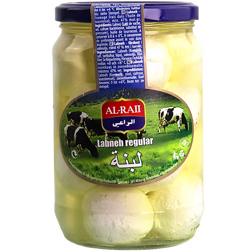 Al Raii Labneh 12x425gr  لبنة مدعبلة الراعي