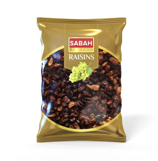 Al Sabah Black Raisins 24x200gr  زبيب اسود الصباح