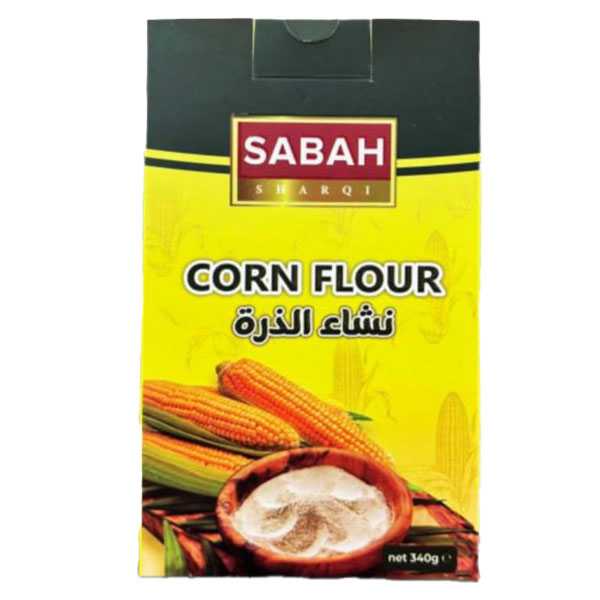 Al Sabah Corn Flour 12x340gr  نشاء الذرة الصباح