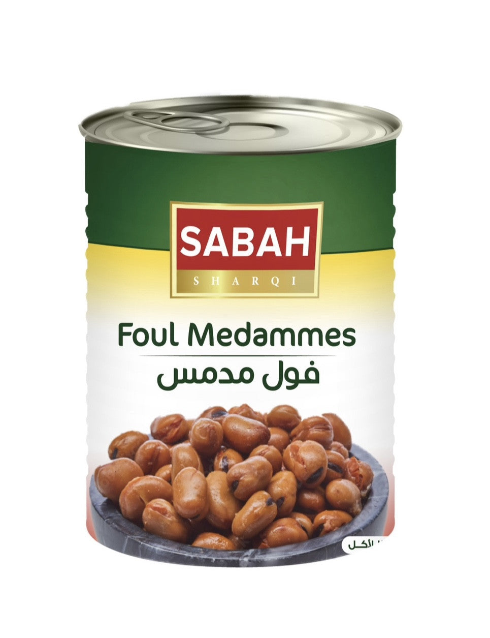 Al Sabah Fava Beans Foul Medammas 24x400 gr  فول مدمس الصباح