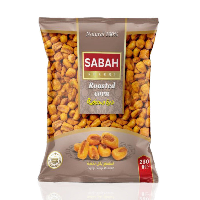 Al Sabah Roasted Corn Popcorn 25x200gr  ذرة محمصة الصباح