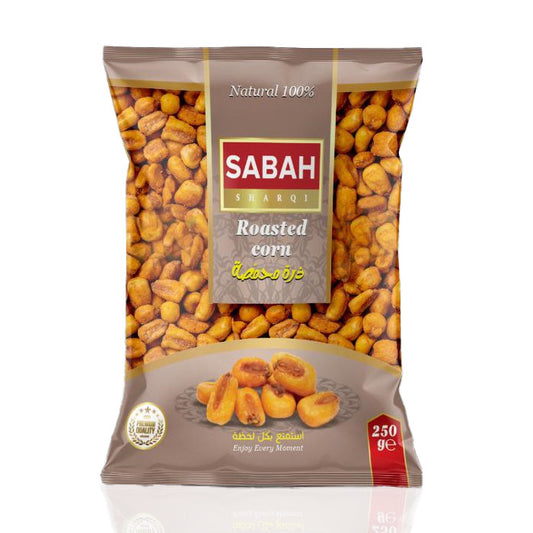 Al Sabah Roasted Corn Popcorn 25x200gr  ذرة محمصة الصباح