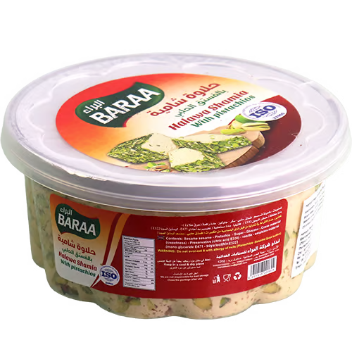 Albaraa Halawa Pistache 12x800gr  حلاوة البراء فستق عادي