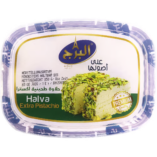 Alburj Halawa Exstra Pistache 12x350gr  حلاوة البرج اكسترا فستق