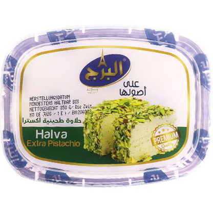 Alburj Halawa Exstra Pistache 12x350gr  حلاوة البرج اكسترا فستق