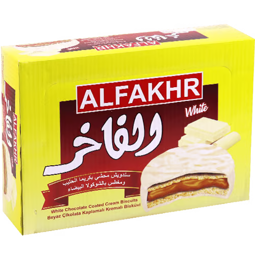 Alfakher Biscuit 6x24 ST  بسكويت الفاخر حليب