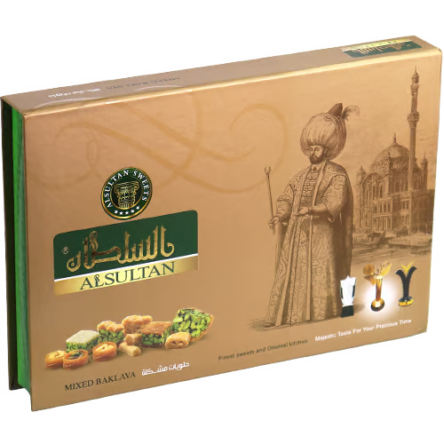 Alsultan Mixed Baklawa 12x350gr  بقلاوة مشكلة السلطان