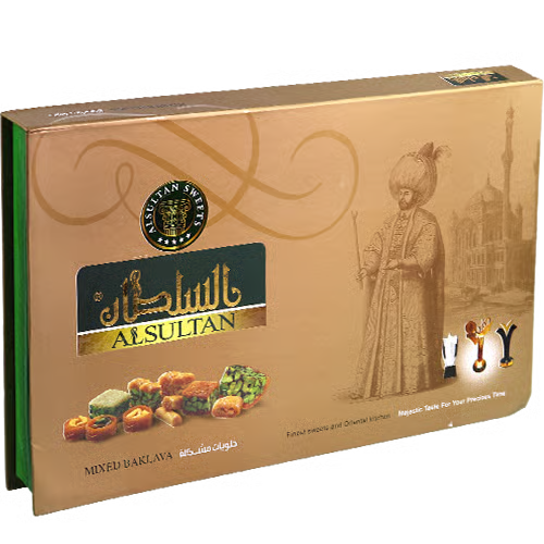 Alsultan Mixed Baklawa 12x750gr  بقلاوة مشكلة السلطان