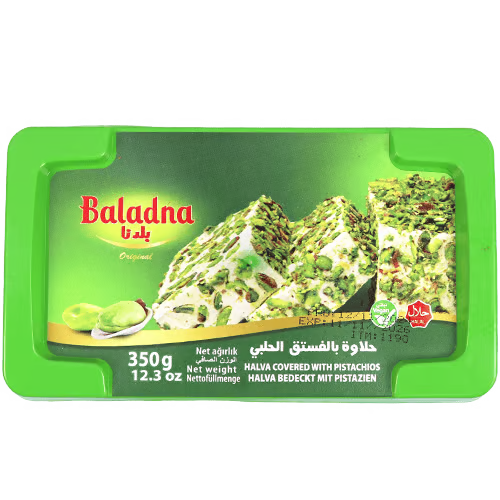 Baladna Halawa Pistache 12x350gr  حلاوة بلدنا