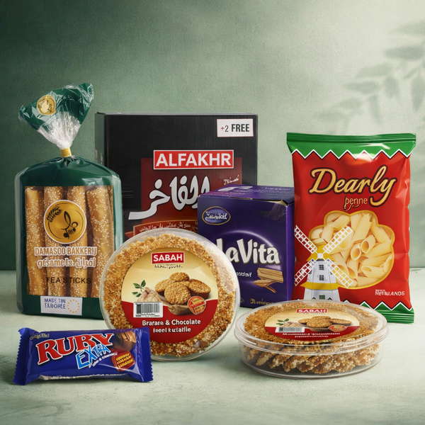 الحلويات والبسكويت والوجبات الخفيفة