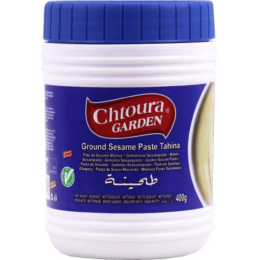 Chtoura Garden Sesame Paste Tahina 12x400gr  طحينة شتورا