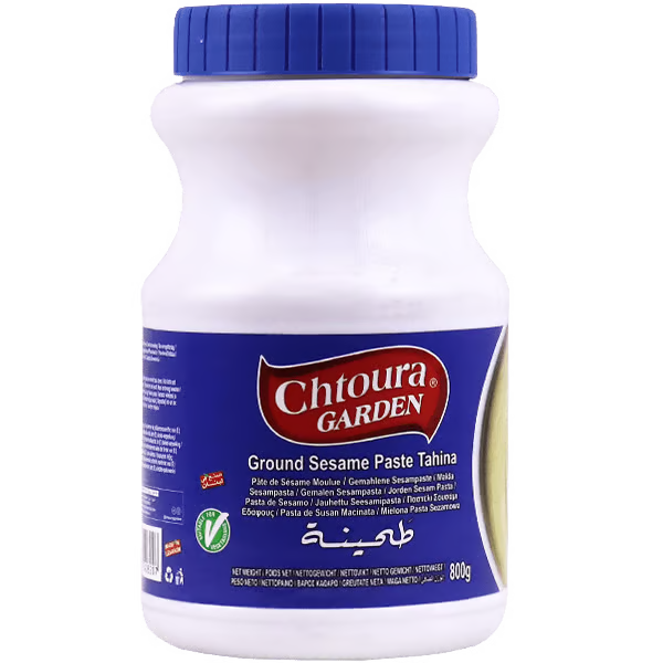 Chtoura Garden Sesame Paste Tahina 12x800gr  طحينة شتورا