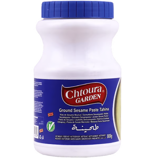 Chtoura Garden Sesame Paste Tahina 12x800gr  طحينة شتورا