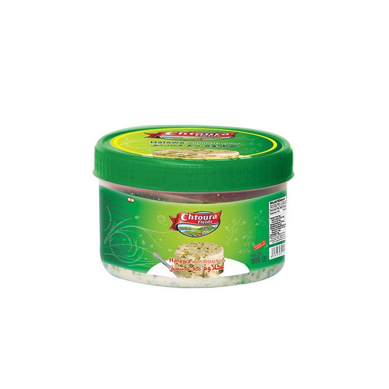 Chtoura Halawa With Pistachio Lebanon 12x800gr St  حلاوة بالفستق شتورا