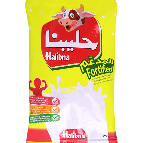 Halibna Milk 12x750gr  حليبنا حليب بودرة