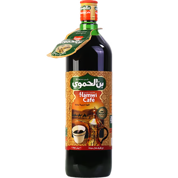 Hamwi Liquid Coffee 6x1L  قهوة عربية سائلة الحموي