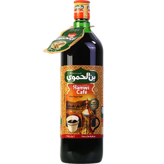 Hamwi Liquid Coffee 6x1L  قهوة عربية سائلة الحموي