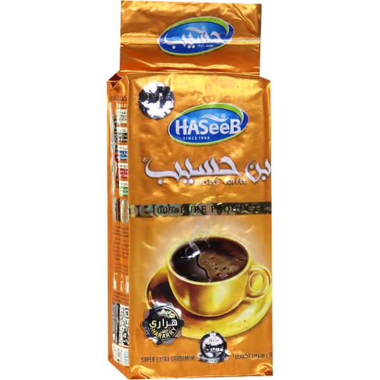 Haseeb Coffee Gold 25x200gr  قهوة حسيب ذهبية