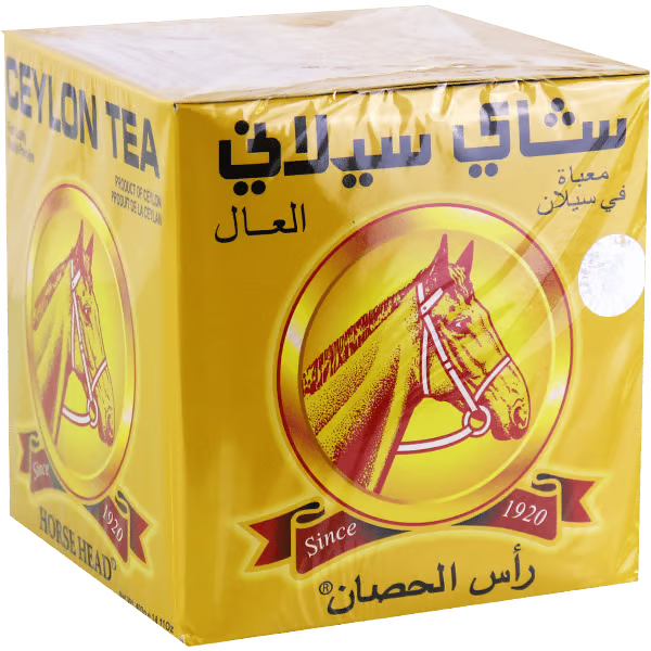Horse Head Ceylon Tea 24x100gr  شاي راس الحصان