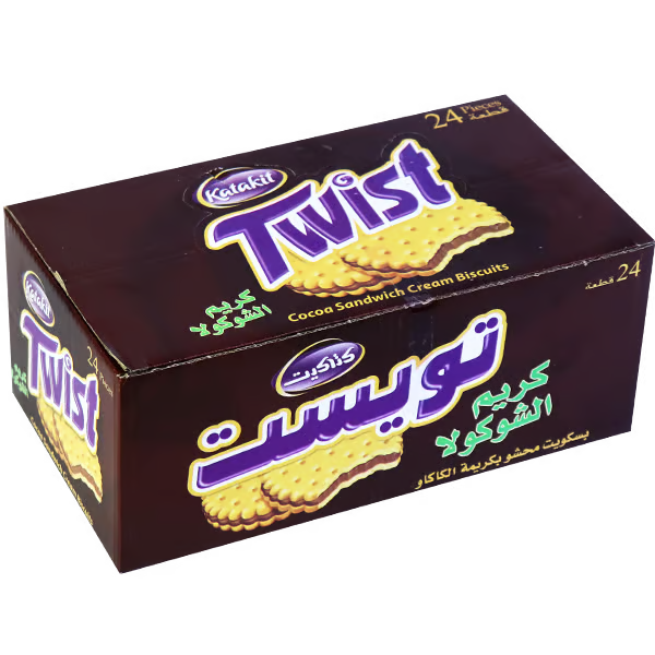 Katakit Chocolate Twist 6x24 ST  تويست شوكولا كتاكيت
