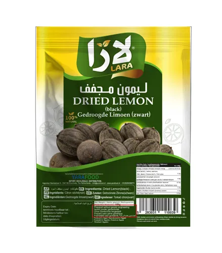 Lara Dried Lemon Black 16x150gr  ليمون مجفف اسود لارا لومي