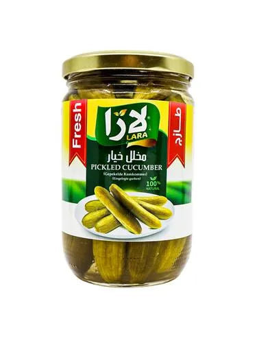 Lara LB Pickles Cucumber Small 12x400gr مخلل خيار اكسترا فريش زيرو لارا