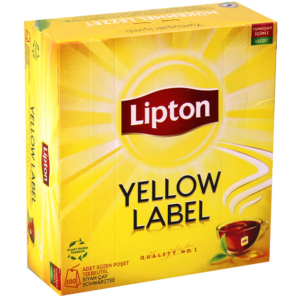 Lipton Tea Bags 12x100St  شاي ليبتون أكياس