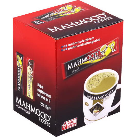 Mahmood 3-in-1 Coffee Stick 15x24x18gr  قهوة محمود