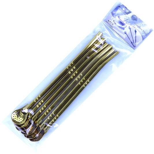 Matta Spoons 6x  مصاصات متة ربطة
