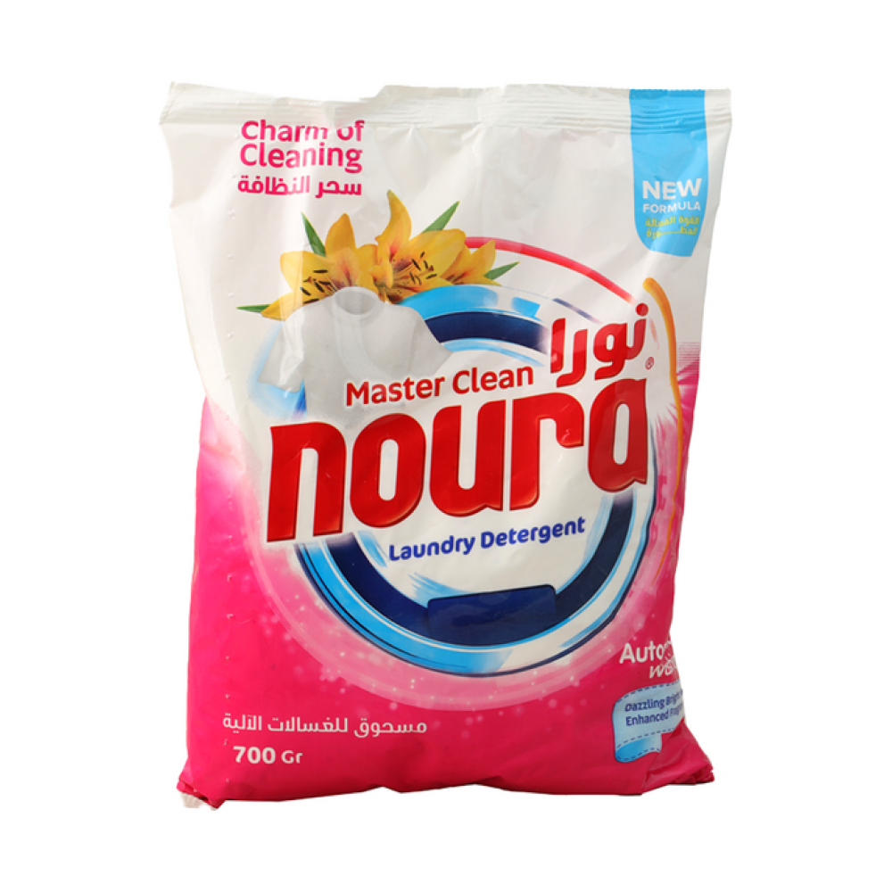Noura Low Foam Detergent 10x700gr  مسحوق غسيل نورا