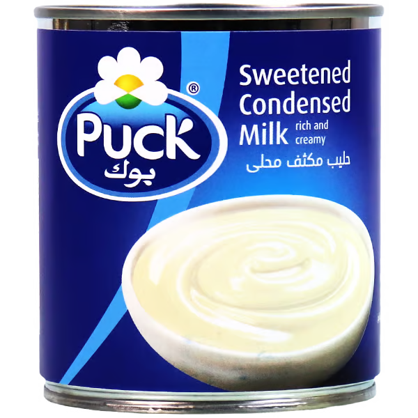 Puck Sweetened Condensed Milk 48x397gr  حليب مركز بوك