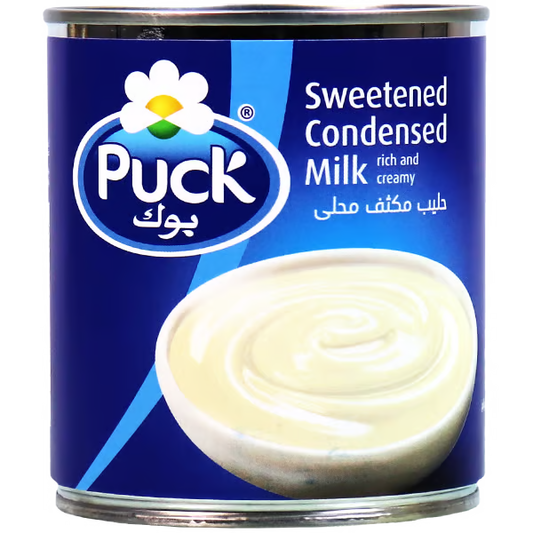 Puck Sweetened Condensed Milk 48x397gr  حليب مركز بوك