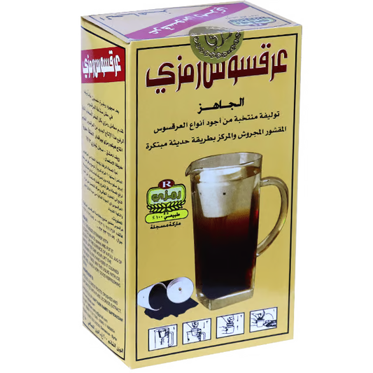 Ramzy Liquorice 24x200gr  عرق سوس رمزي مع مصفاية