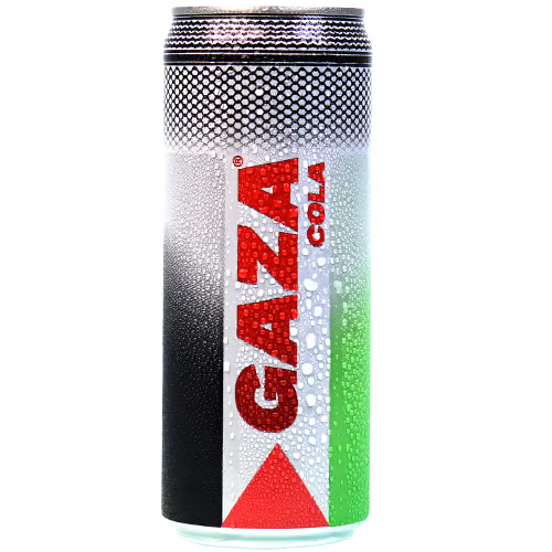 Somod Gaza Cola 24x330  كولا صمود غزة تنك
